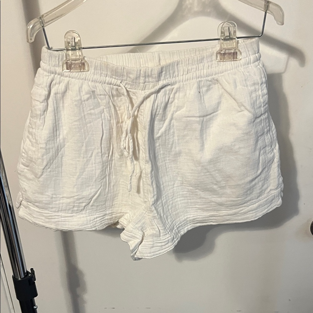 H&M Women's White Athletic Shorts